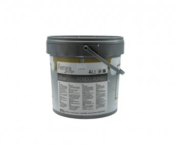 Amorsa pentru vopsea decorativa, Fondo Ruvido, Ferrara Design, alba, 40mp, 4l