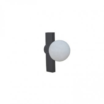 Aplica Glace 1XE27 IP20, negru+alb, Erste