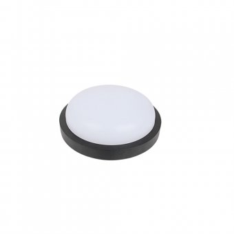 Aplica LED de exterior Rotunda Neagra fi235, 18W=150W, 4000K, lumina neutra, cu protectie IP65