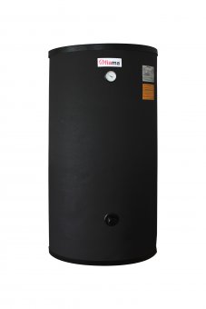 Boiler cu 2 serpentine FIAMA WPC HT 200 LT 2S, pentru centrala termica si solar, montaj pe sol, izolatie termica, manta de protectie