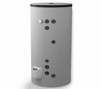 Boiler termoelectric cu doua serpentine Eldom FV30067S21, 9000 W, 300 l, montaj pe sol, 0.8 Mpa