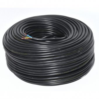 Cablu electric flexibil negru MYYM 3x1 - rola 100m