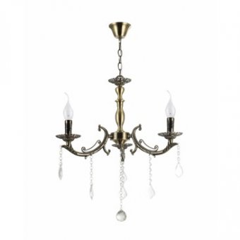 Candelabru Fascino Alama+Alb 3xE14 60W