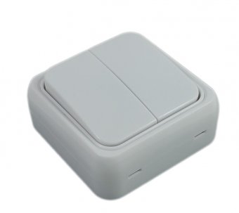 Comutator Mini Alb - montaj aparent