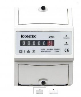 CONTOR PE SINA DIN ANALOGIC MONOFAZIC 4 MODULE 1X100A (02805)