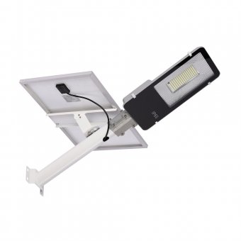 Corp Stradal cu Panou Solar Monocristalin Detasabil 6V/23W si telecomanda - 200W/6500k