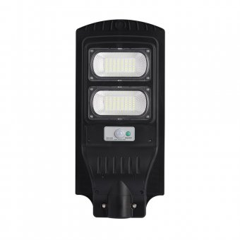 Corp Stradal cu Panou Solar Monocristalin Integrat si telecomanda - 100W/6500k