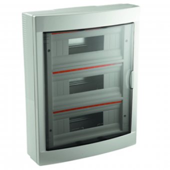 CUTIE SIGURANTE 36P IP40 USA TRANSPARENTA - montaj aplicat VIKO