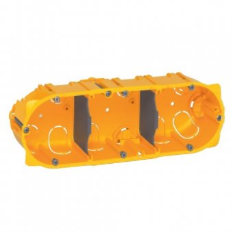 Doza aparat 3x2, Legrand Batibox 080043 - 6 posturi - montaj rigips
