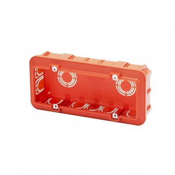 Doza aparat Gewiss, 6 module GW24406 - montaj sub tencuiala