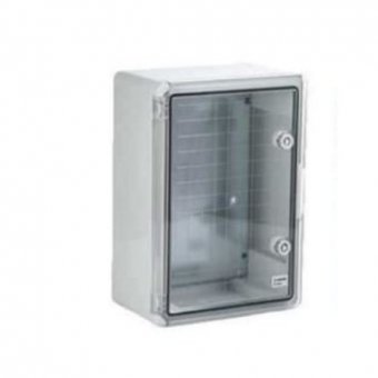 Dulap ABS 250X350X150 cu usa transparenta si contrapanou metalic