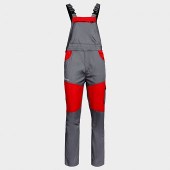 EOS STRETCH RED/GREY Salopetă de lucru