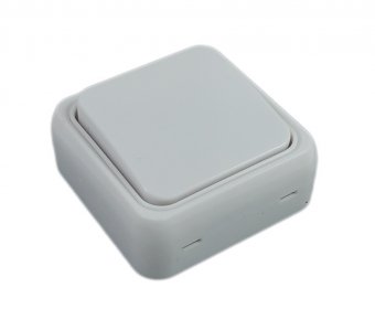 Intrerupator Mini Alb - montaj aparent