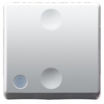 Intrerupator modular cap scara Gewiss GW20589, alb - 2 module