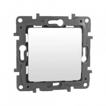 Intrerupator sonerie, alb 6A Legrand Niloe 664507 - 1 modul