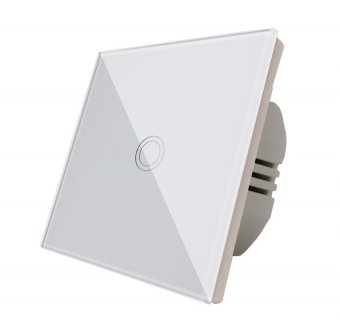 Intrerupator touch cap scara, alb