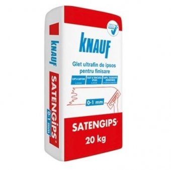 Knauf Satengips Glet ipsos superfin 20kg/sac Rafie