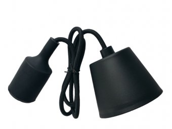 Lampa Suspendata Viola Neagra E27
