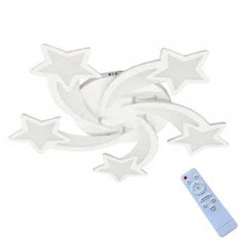 Lustra led dimatbila STEA 110W cu 5 brate 3 CULORI+IR