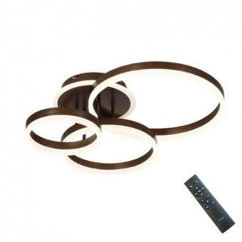 Lustra Led Eunomia 122w/5900lm 3000k/4000k/6500k cu Telecomanda 300+400+500m