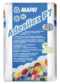 Mapei Adesilex P7-Adeziv gresie faianta dimensiuni mici 25kg/sac