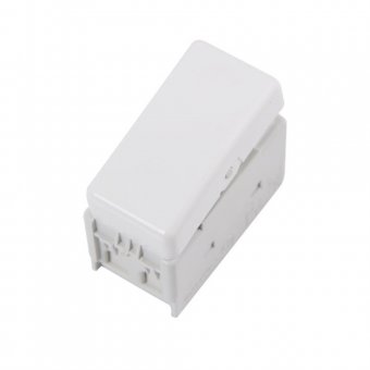 Mod Intrerupator modular cap scara ,alb - 1 modul