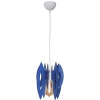Pendul Elips Albastru 1xE14 60W 70cm