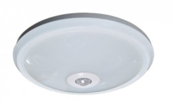 Plafoniera Led cu senzor de miscare reglabil Ø290, 18W=115W, 6400K, lumina rece