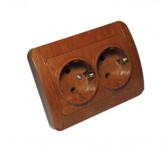 Priza Dubla cu Cp Mahon - montaj incastrat