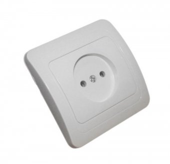 Priza simpla fara Contact de protectie - montaj incastrat