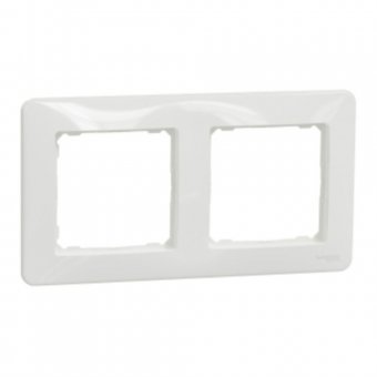 Rama dubla alba Sedna Design Schneider SDD311802