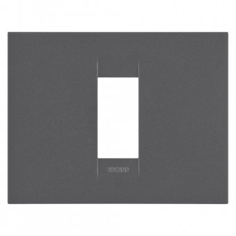 Rama ornament 1modul Gewiss Chorus Negru - GW16401VN