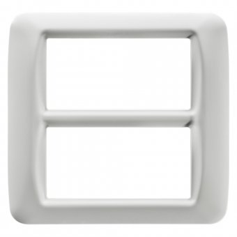 Rama ornament Gewiss GW22507, alb - 8 module