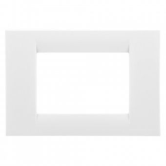 Rama Virna Gewiss GW22103, alb - 3 module