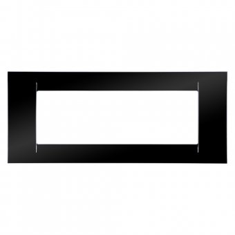 Rama Virna Gewiss GW22116, negru - 6 modul