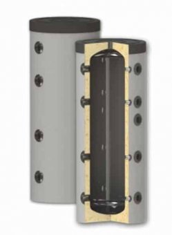 Rezervor de acumulare puffer pentru agent termic, fara serpentina PS 150L