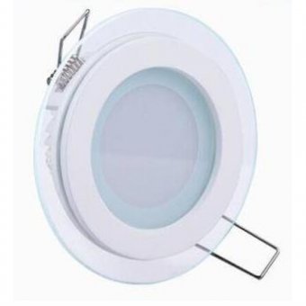 Spot Led Rotund Rama Transparenta 12W/6500K/600lm