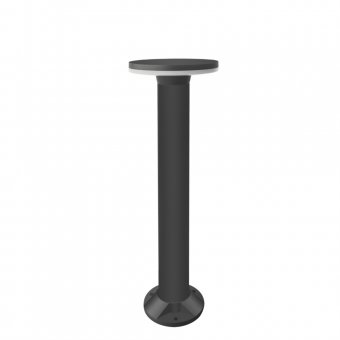 Stalp Ornamental cu LED De Gradina 12W, 3000k, Lumina Calda