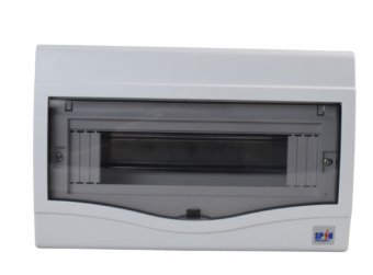 Tablou electric pt sigurante, 12 module - montaj aplicat