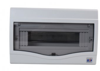 Tablou electric pt sigurante, 16 module - montaj aplicat