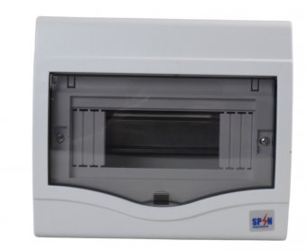 Tablou electric pt sigurante, 8 module - montaj aplicat