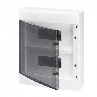 Tablou sigurante aplicat 24 module Gewiss cu bareta inclusa - GW40047BS