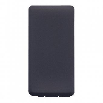 Tasta falsa Gewiss, GW21056, negru - 1 modul