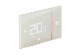 Termostat conectat Smarther with Netatmo, incastrat, nisip