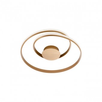 PLAFONIERA TORSION  LED 30W D550 4000K BRONZE  REDO