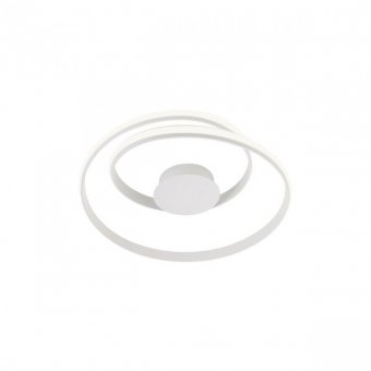 PLAFONIERA  TORSION  LED 30W D550 4000K SAND WHITE 