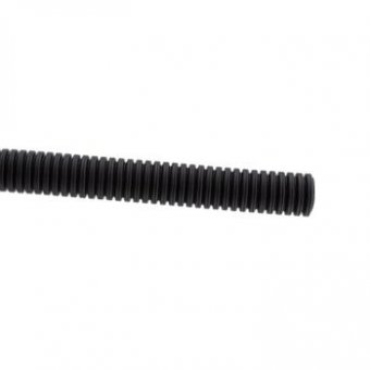 Tub fexibil HF 11mm 320N 50m/colac, negru, Novelite