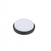 Aplica LED de exterior Rotunda Neagra fi235, 18W=150W, 4000K, lumina neutra, cu protectie IP65