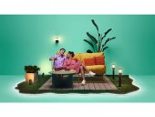 Banda LED inteligenta de exterior WiZ, 2700-5000K (RGB), 24W, adaptor inclus, lumina alba si colorata, 5m, IP65