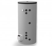 Boiler termoelectric cu doua serpentine Eldom FV50080S21, 9000 W, 500 l, montaj pe sol, 0.8 Mpa